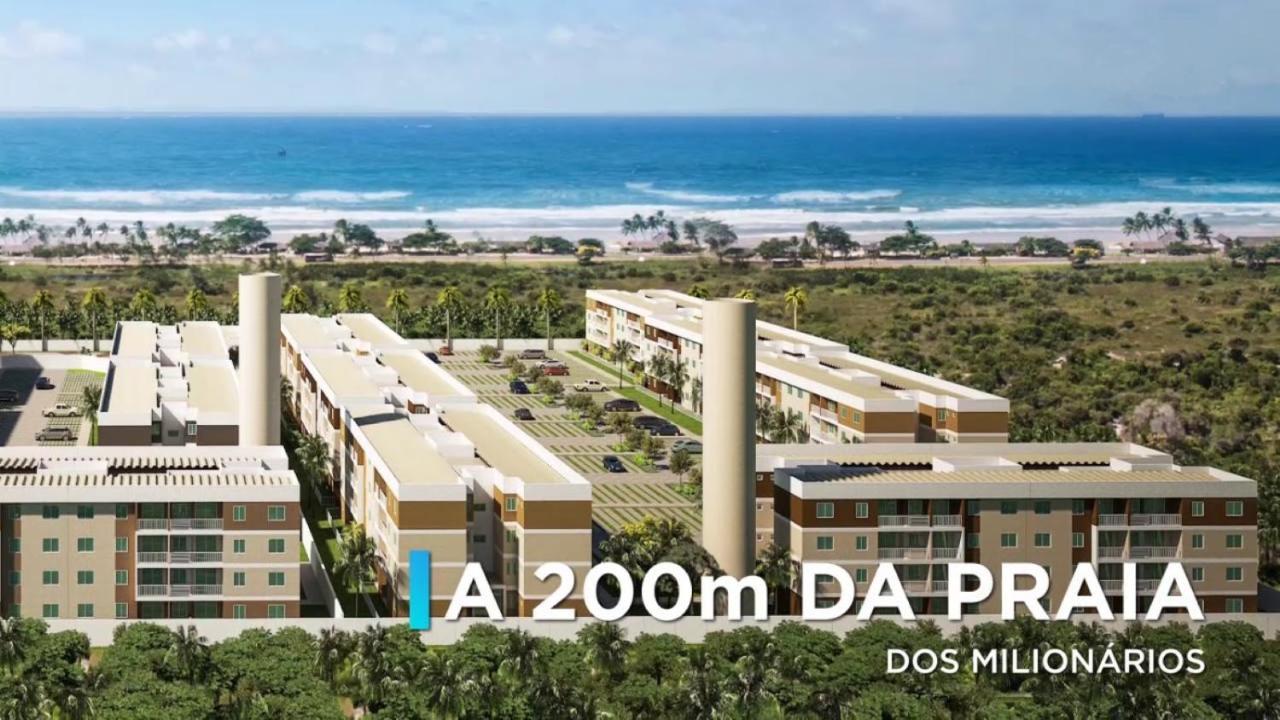 Ferienwohnung Apartamento Em Ilheus - Praia Dos Milionarios - Vog Atlantico - Pe Na Areia Exterior foto